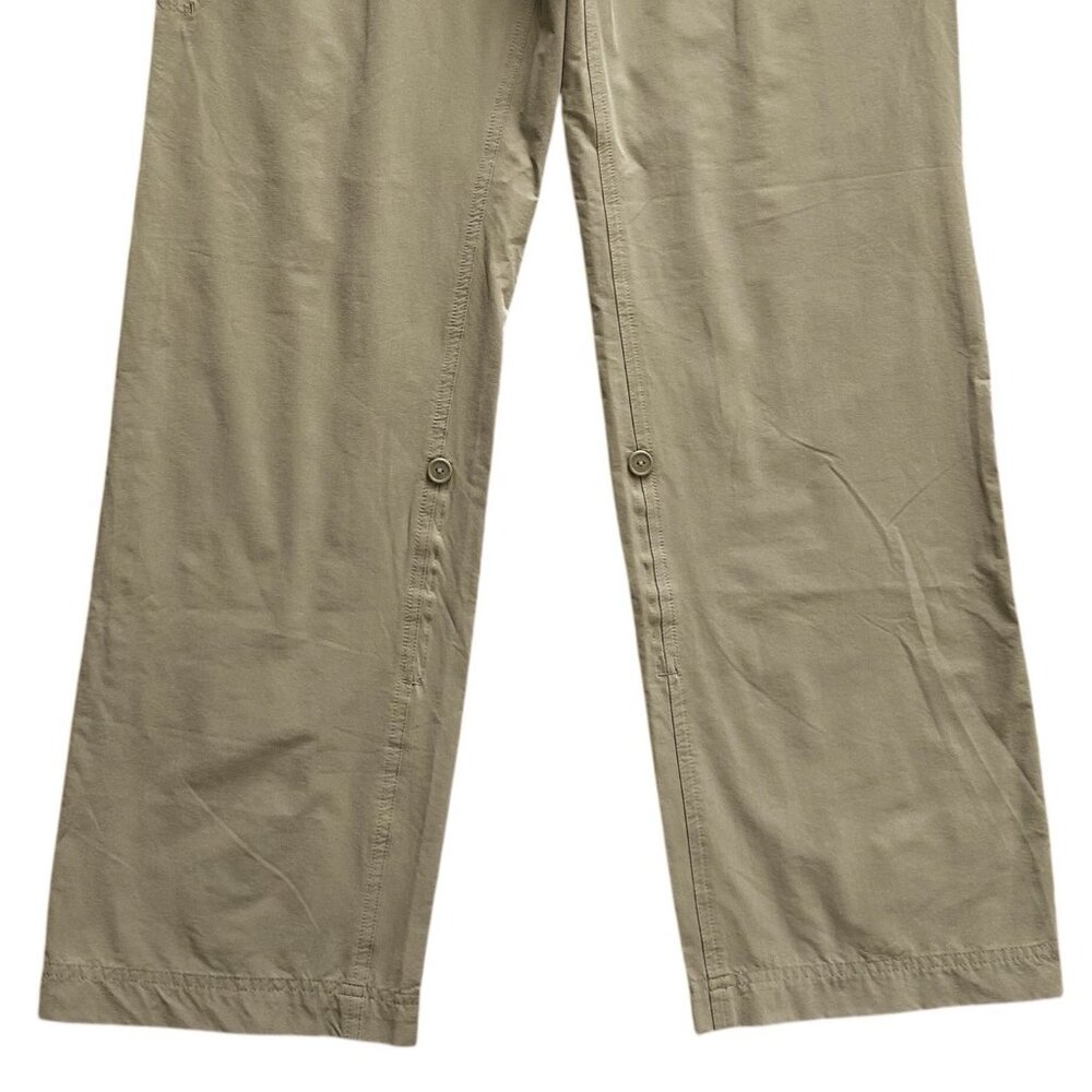 Marmot Pant Women 10 Brown Stretch Hiking Roll Up Outdoor Lightweight Trail Camp - Picture 8 of 12